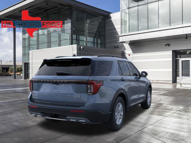 2025 Vapor Blue Metallic Ford Explorer Active RWD SUV