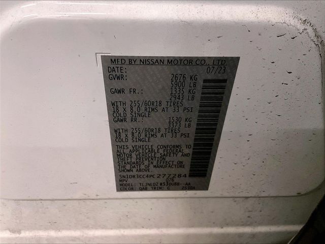 2023 Nissan Pathfinder SL White at Sutliff Volkswagen