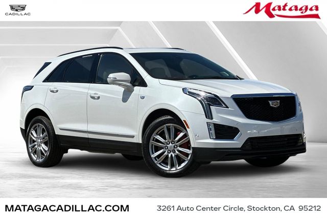 Crystal White Tricoat 2023 Cadillac XT5 SUV / Crossover Four-Wheel Drive 9-Speed Automatic