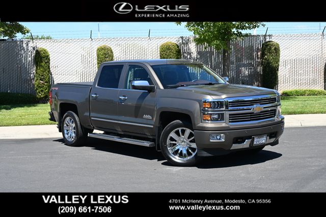 Brownstone Metallic 2015 Chevrolet Silverado 1500 Pickup Truck Four-Wheel Drive 6-Speed Automatic Overdrive