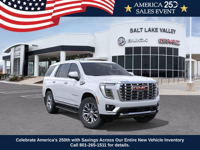 Glacier White Tricoat 2026 GMC Yukon SUV / Crossover Four-Wheel Drive