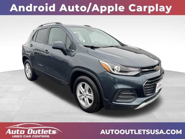 Shadow Gray Metallic 2021 Chevrolet Trax LT FWD SUV / Crossover Front-Wheel Drive 6-Speed Automatic