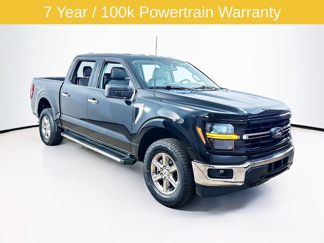 Black Metallic 2025 Ford F-150 Pickup Truck Four-Wheel Drive Automatic