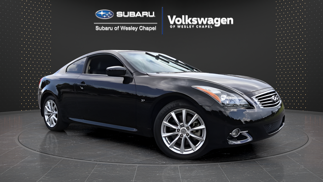 Black Obsidian 2015 INFINITI Q60 Coupe  7-Speed Automatic