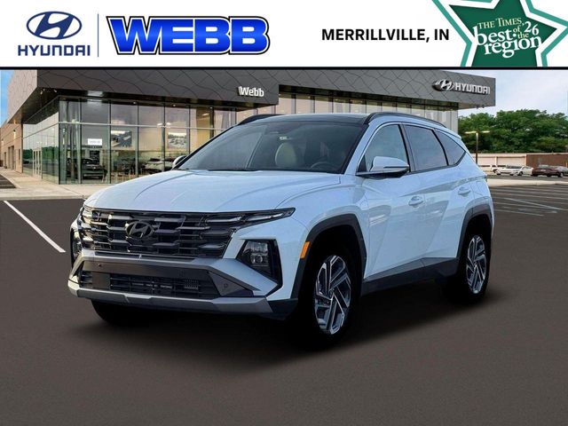 Creamy White Pearl 2026 Hyundai Tucson Hybrid SUV / Crossover All-Wheel Drive 6-Speed Automatic