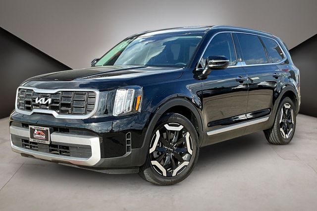 Ebony Black 2023 Kia Telluride S FWD SUV / Crossover Front-Wheel Drive 8-Speed Automatic