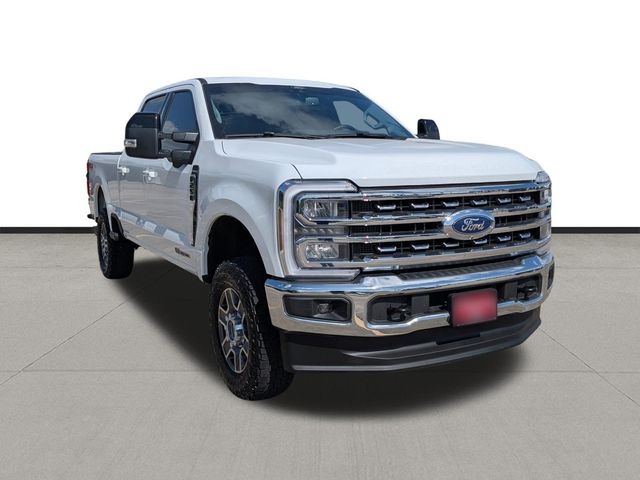 2025 Ford F-250SD Lariat White at Texan Dodge Chrysler Jeep Ram