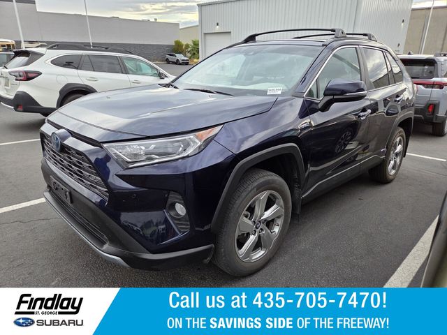 Blueprint 2019 Toyota RAV4 Hybrid SUV / Crossover All-Wheel Drive Continuously Variable Transmission