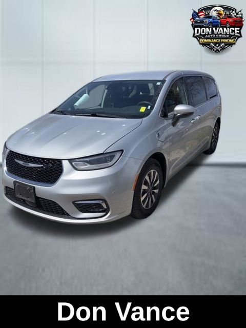 Silver Mist Clearcoat 2023 Chrysler Pacifica Hybrid Touring L FWD Minivan Front-Wheel Drive Continuously Variable Transmission