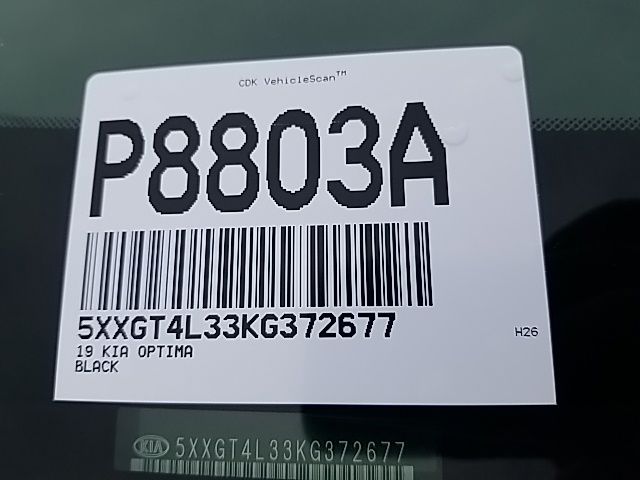 Used 2019 Kia Optima Sedan
