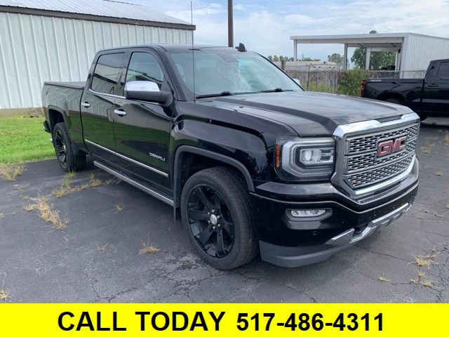 Onyx Black 2016 GMC Sierra 1500 Pickup Truck Four-Wheel Drive 8-Speed Automatic Overdrive