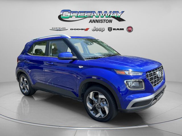 Intense Blue 2025 Hyundai Venue SUV / Crossover Front-Wheel Drive Continuously Variable Transmission