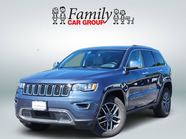 Slate Blue Pearlcoat 2021 Jeep Grand Cherokee Limited 4WD SUV / Crossover Four-Wheel Drive 8-Speed Automatic