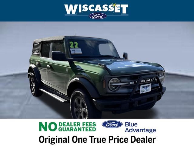 Eruption Green Metallic 2022 Ford Bronco Big Bend 4-Door 4WD SUV / Crossover Four-Wheel Drive 7-Speed Manual