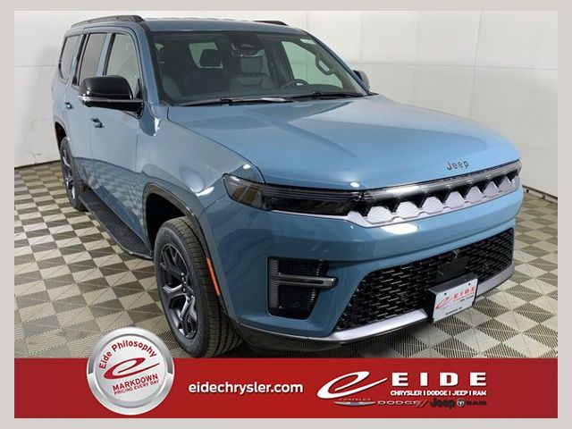 Gray (Steel Blue) 2026 Jeep Grand Wagoneer SUV / Crossover Four-Wheel Drive 8-Speed Automatic
