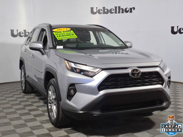 Silver Sky Metallic 2023 Toyota RAV4 SUV / Crossover Front-Wheel Drive 8-Speed Automatic