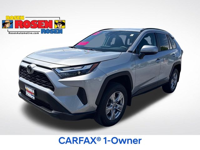 Silver Sky Metallic 2023 Toyota RAV4 SUV / Crossover All-Wheel Drive 8-Speed Automatic