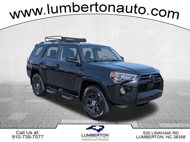 Midnight Black Metallic 2022 Toyota 4Runner Trail Special Edition 4WD SUV / Crossover Four-Wheel Drive 5-Speed Automatic