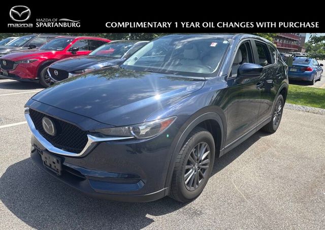 Deep Crystal Blue Mica 2021 Mazda CX-5 SUV / Crossover All-Wheel Drive 6-Speed Automatic