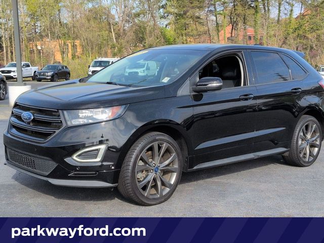 Shadow Black 2018 Ford Edge Sport AWD SUV / Crossover All-Wheel Drive 6-Speed Automatic