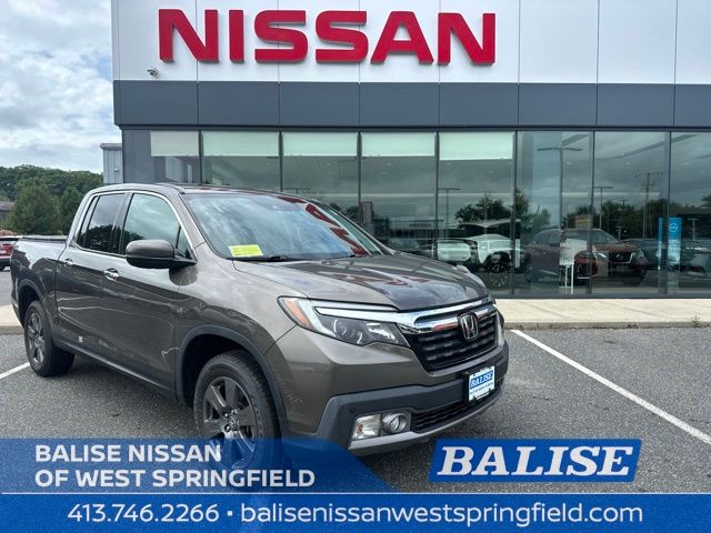 Brown 2020 Honda Ridgeline Pickup Truck All-Wheel Drive 9-Speed Automatic