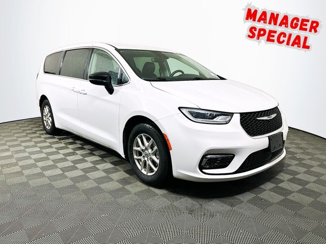 Bright White Clearcoat 2024 Chrysler Pacifica Touring L FWD Minivan Front-Wheel Drive 9-Speed Automatic
