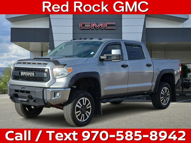 Silver Sky Metallic 2017 Toyota Tundra Pickup Truck 4X2 6-Speed Automatic Overdrive