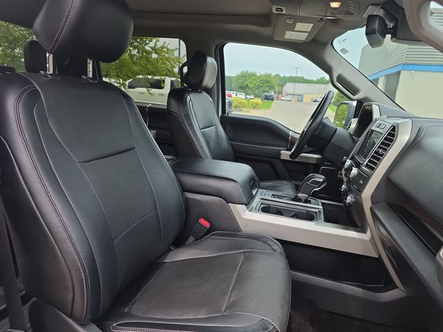 Used 2016 White Platinum Clearcoat Metallic Ford Lariat image 11