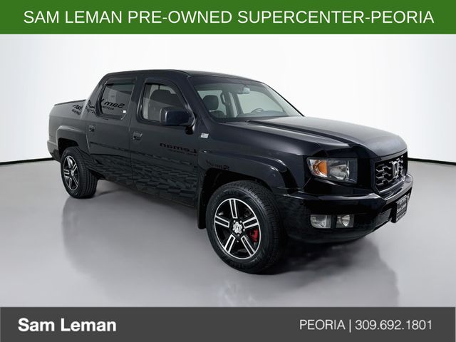 2013 Honda Ridgeline Pickup Truck Four-Wheel Drive 5-Speed Automatic