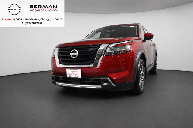 Red (Scarlet Ember) 2024 Nissan Pathfinder SUV / Crossover All-Wheel Drive 9-Speed Automatic