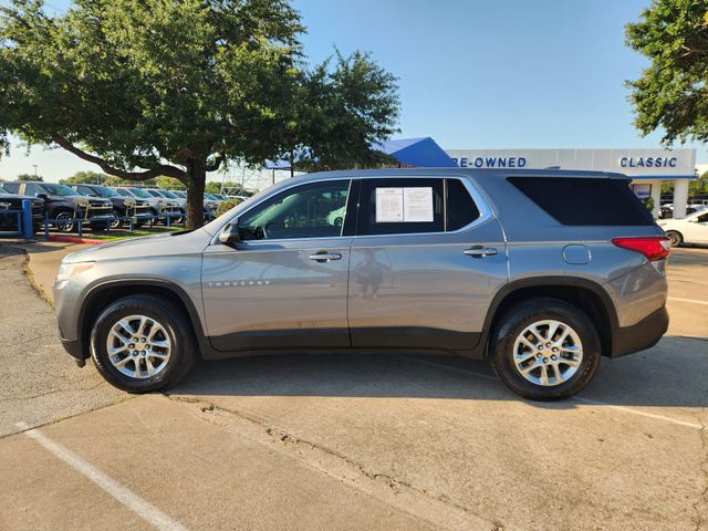 2021 Chevrolet Traverse LS Gray at Traditions Chevrolet