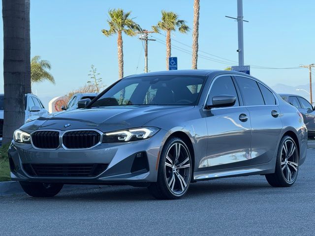 Skyscraper Gray Metallic 2024 BMW 3 Series 330i RWD Sedan Rear-Wheel Drive 8-Speed Automatic