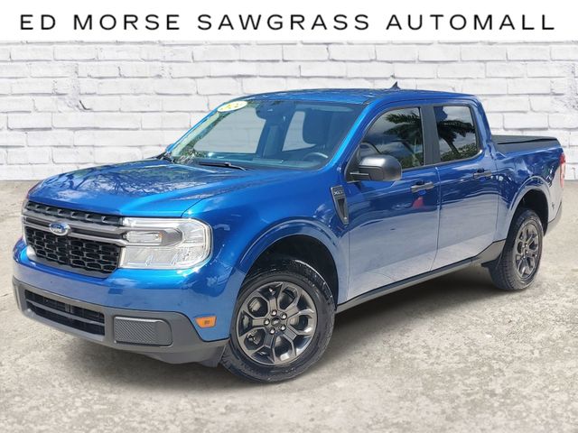 Blue Metallic 2024 Ford Maverick Pickup Truck Front-Wheel Drive 8-Speed Automatic