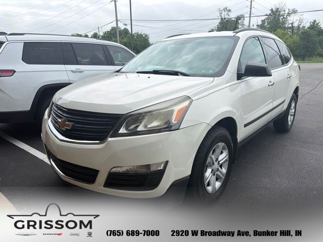 White 2014 Chevrolet Traverse SUV / Crossover Front-Wheel Drive 6-Speed Automatic