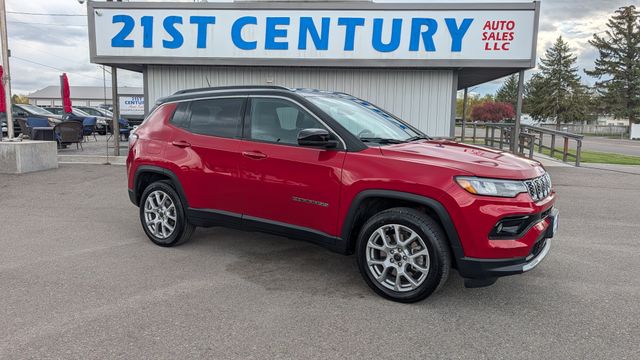 Red Hot Pearlcoat 2025 Jeep Compass Limited 4WD SUV / Crossover Four-Wheel Drive 8-Speed Automatic