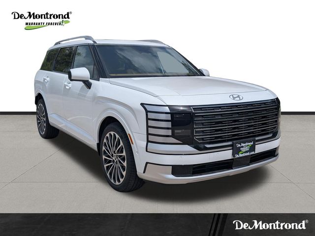 2026 Hyundai Palisade Calligraphy White at Baytown Hyundai