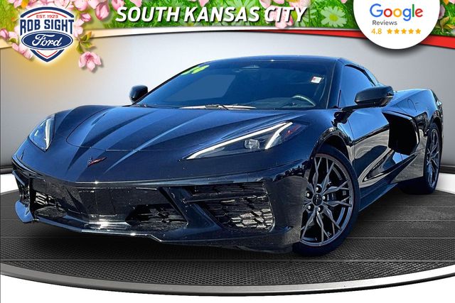 Black Granite Metallic 2024 Chevrolet Corvette Stingray 1LT Convertible RWD Convertible Rear-Wheel Drive 8-Speed Dual Clutch