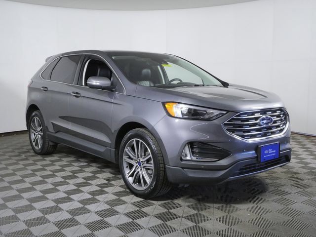 Gray Metallic 2024 Ford Edge SUV / Crossover All-Wheel Drive 8-Speed Automatic