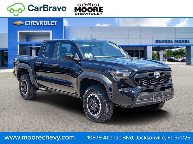 Black 2024 Toyota Tacoma Pickup Truck Four-Wheel Drive 8-Speed Automatic