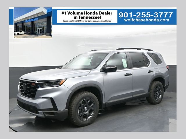 Lunar Silver Metallic 2025 Honda Pilot TrailSport AWD SUV / Crossover All-Wheel Drive Automatic