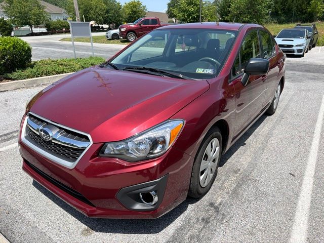 2014 Subaru Impreza 2.0i Red at Subaru and VW of Moon Township