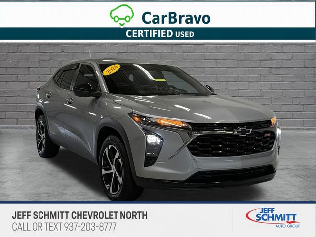 Sterling Gray Metallic 2024 Chevrolet Trax SUV / Crossover Front-Wheel Drive 6-Speed Automatic