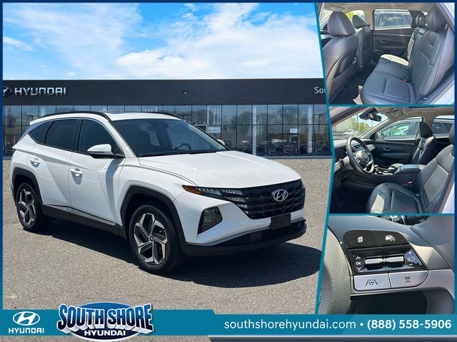 White Pearl 2023 Hyundai Tucson SUV / Crossover All-Wheel Drive 8-Speed Automatic
