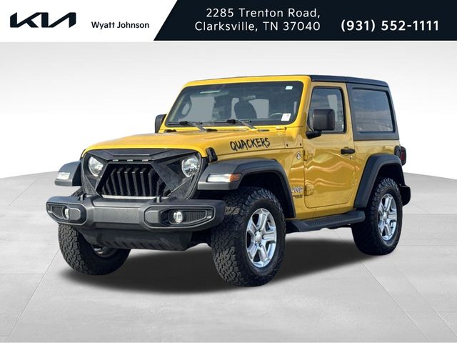 Baja Yellow Clearcoat 2018 Jeep Wrangler SUV / Crossover Four-Wheel Drive 8-Speed Automatic