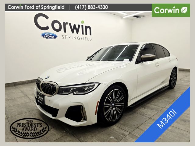 Alpine White 2020 BMW 3 Series M340i Sedan RWD Sedan Rear-Wheel Drive 8-Speed Automatic