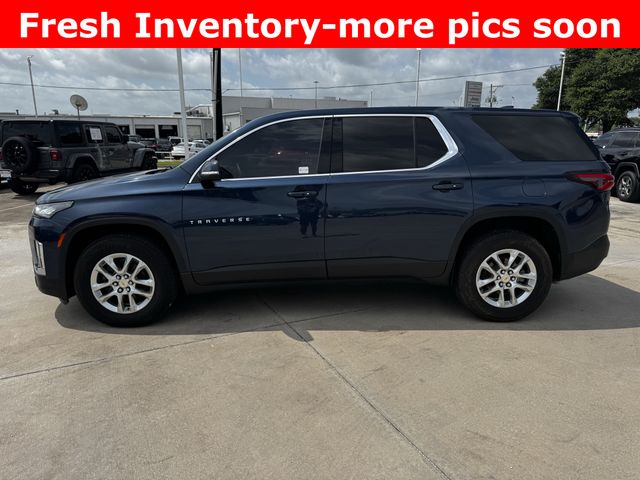 2023 Chevrolet Traverse LS Blue at Joe Myers Mazda Kia