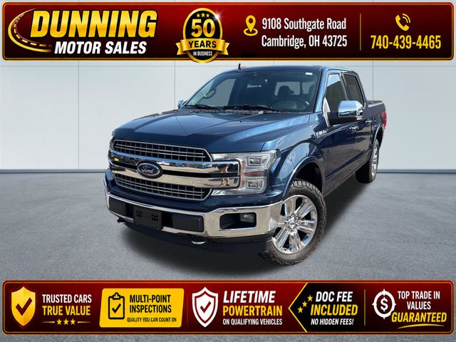 Blue Jeans Metallic 2019 Ford F-150 Pickup Truck Four-Wheel Drive Automatic
