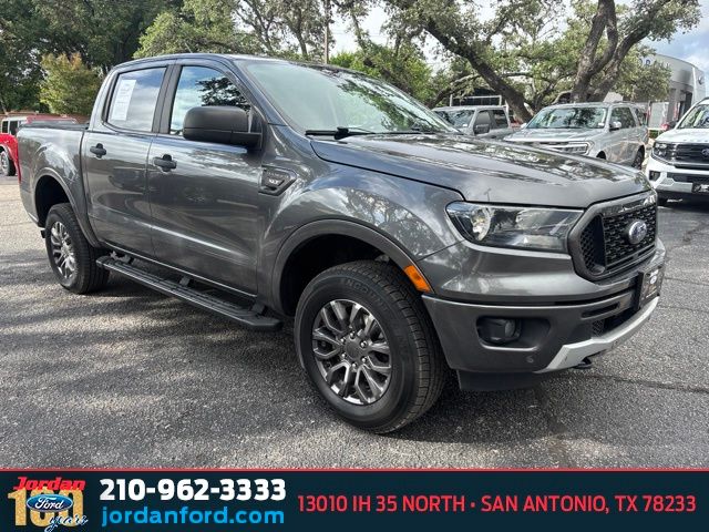 Gray (Magnetic Metallic) 2020 Ford Ranger XLT SuperCrew 4WD Pickup Truck Four-Wheel Drive Automatic