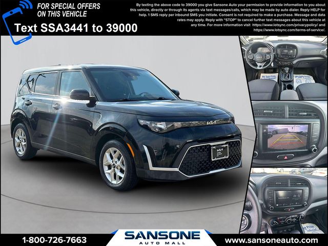 Fusion Black 2023 Kia Soul LX FWD SUV / Crossover Front-Wheel Drive Continuously Variable Transmission