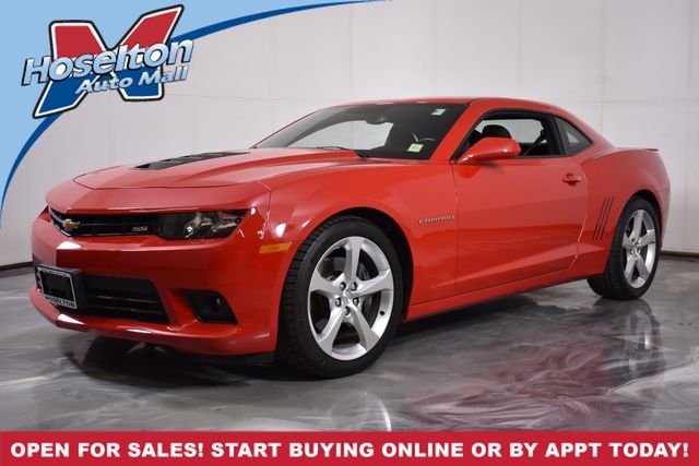 Red Hot 2014 Chevrolet Camaro 1SS Coupe RWD Coupe Rear-Wheel Drive 6-Speed Manual